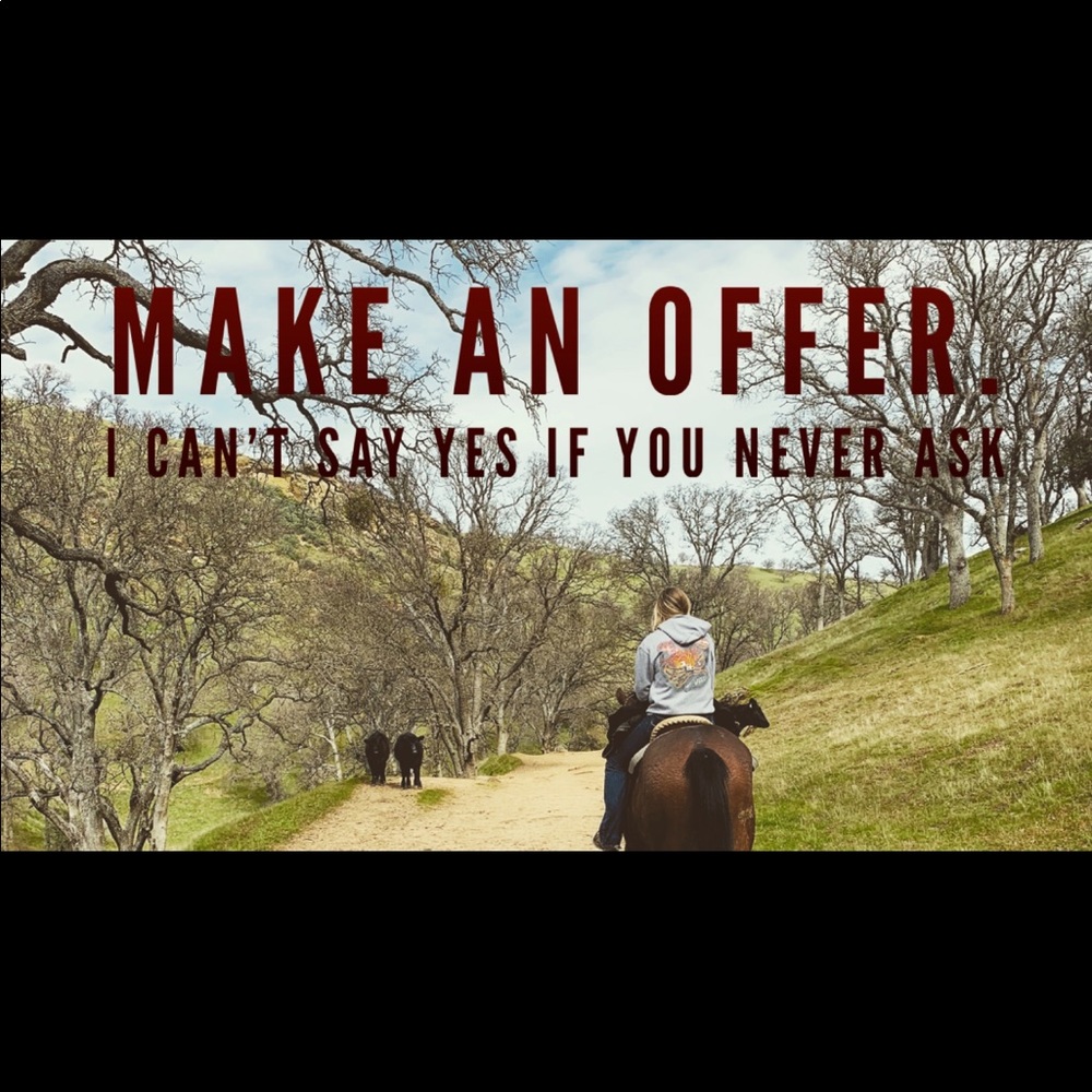MAKE AN OFFER.